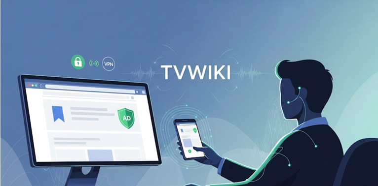 초보 이용자가 티비를 보면서 핸드폰도 같이 보고 있다